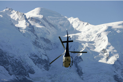 Baptême hélicoptère au Mont-Blanc - Megève