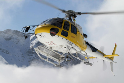 Baptême hélicoptère au Mont-Blanc - Megève