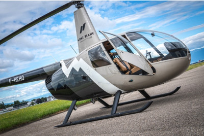 Initiation au pilotage d'hélicoptère R44 Vannes