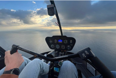 Vol d'initiation au Pilotage d'Hélicoptère - Cannes