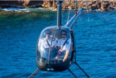 Vol d'initiation au Pilotage d'Hélicoptère - Cannes