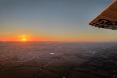 Vol d'Initiation au pilotage en avion léger depuis Cholet