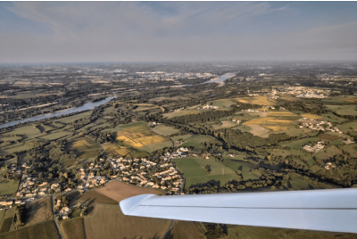 Vol d'Initiation au pilotage en avion léger depuis Cholet