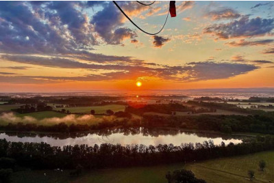 Baptême en montgolfière - La Dombes - Proche Lyon