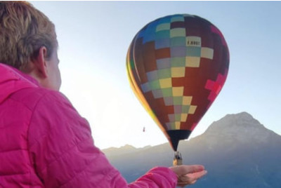 Vol en montgolfière - Survol du Lac de Serre-Ponçon 
