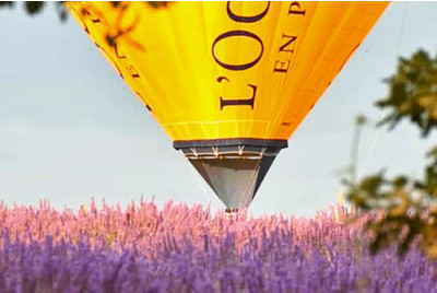 Baptême en Montgolfière en Provence à Forcalquier - Lubéron