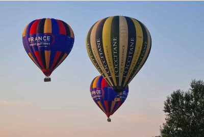 Baptême en Montgolfière en Provence à Forcalquier - Lubéron