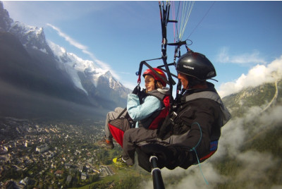Vol en Parapente à partir de 2000m - Aiguille du Midi et Chamonix