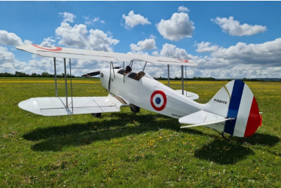 Vol en avion ULM biplan - Falaises d'Etretat - Le Havre