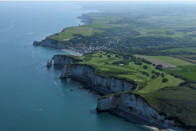 Vol en avion ULM biplan - Falaises d'Etretat - Le Havre
