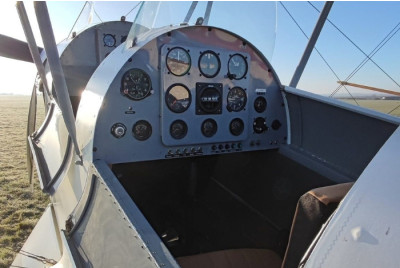 Vol en avion ULM biplan - Falaises d'Etretat - Le Havre