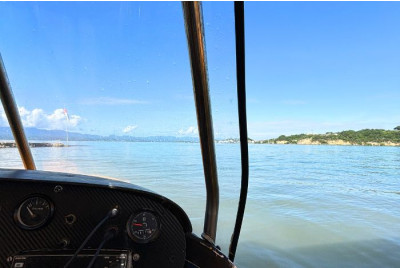 Vol en ULM Hydravion au dessus de la Guadeloupe et ses îles