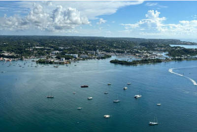 Vol en ULM Hydravion au dessus de la Guadeloupe et ses îles