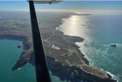 Baptême en avion léger ULM à Dinard