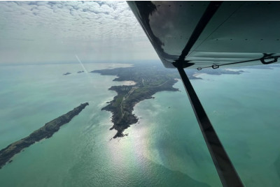 Baptême en avion léger ULM à Dinard