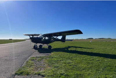 Baptême en avion léger ULM à Dinard