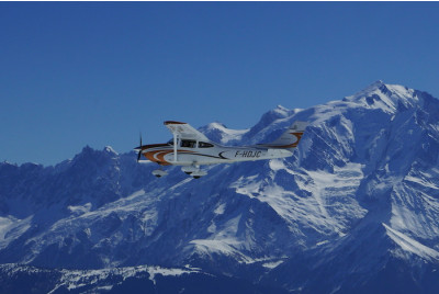 Vol Avion - Massif des Aravis