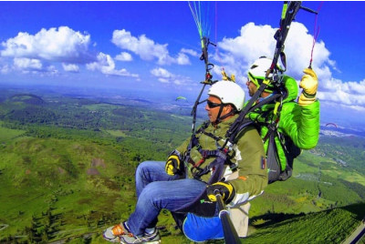Vol en parapente - Puy de Dôme 