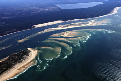 Baptême hélicoptère autour du Bassin d'Arcachon, Dune du Pilat, Cap Ferret