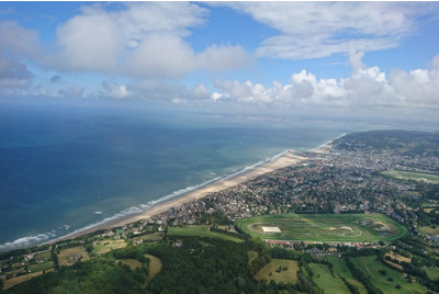 Baptême en hélicoptère sur la côte normande - Deauville