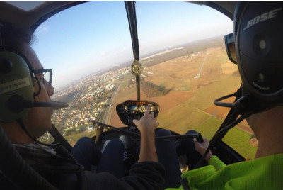 Initiation au Pilotage d'Hélicoptère R22 à Bourg-en-Bresse