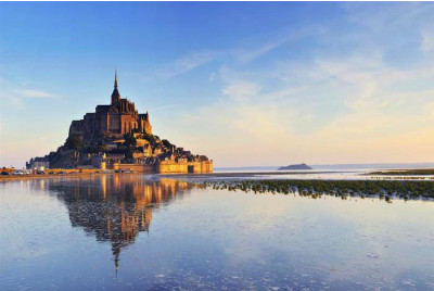 Vol en montgolfière - Baie du Mont-Saint-Michel