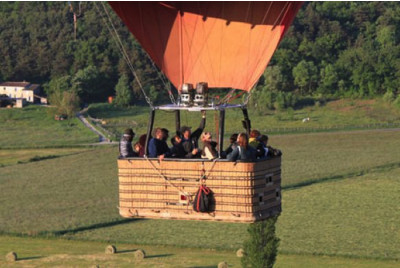 Baptême en montgolfière - Reims