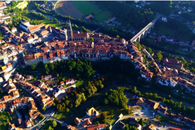 Vol en montgolfière au dessus du Canton de Lausanne