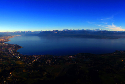 Vol en montgolfière au Lac Léman et canton de Genève