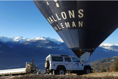 Vol en montgolfière au Lac Léman et canton de Genève