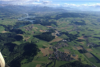 Vol en montgolfière au Lac Léman et canton de Genève