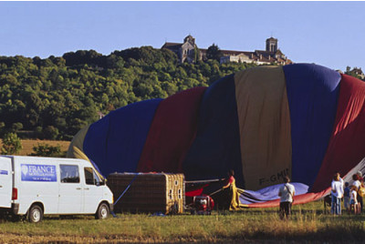 Baptême en Montgolfière aux contreforts du Morvan - proche Auxerre