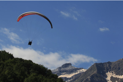 Vol en Parapente à ski - Grand Tourmalet 