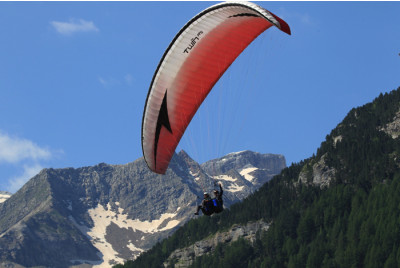 Vol en Parapente à ski - Grand Tourmalet 