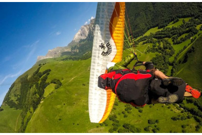 Baptême en Parapente Pyrénées - proche Pau