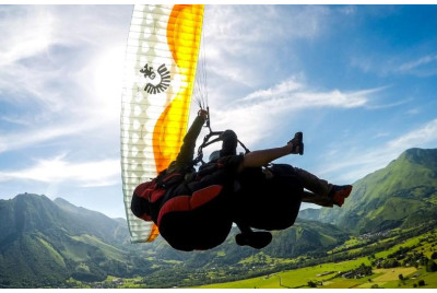 Baptême en Parapente Pyrénées - proche Pau