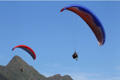 Vol en Parapente à ski - Grand Tourmalet 