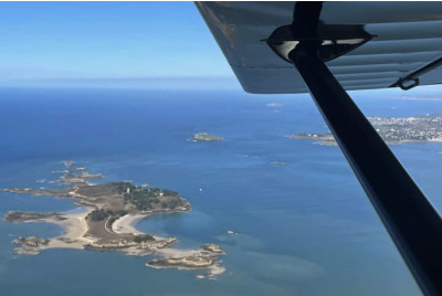 Baptême en avion léger ULM à Dinard