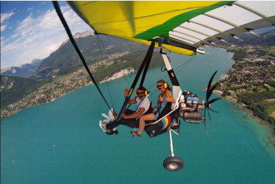 Baptême en ULM Pendulaire - Lac d'Annecy