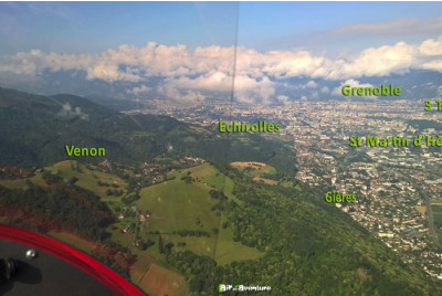 Vol en avion léger ULM multiaxes - Grenoble 