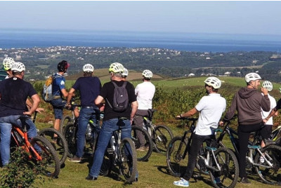 Randonnée en VTT électrique - proche de Biarritz