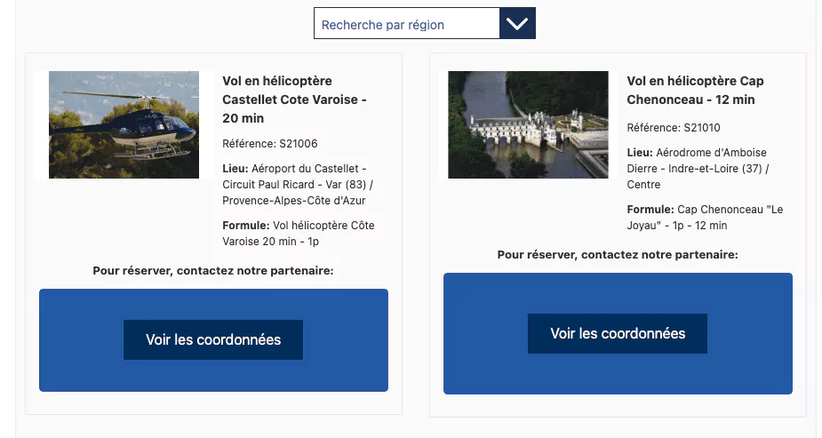 Contact partenaire pass