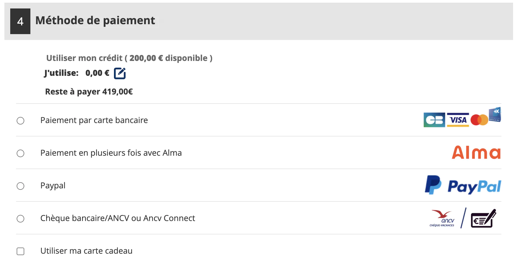 Crédit client