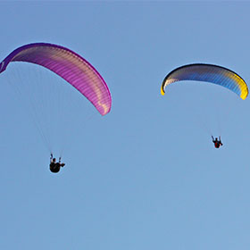 Vol en parapente